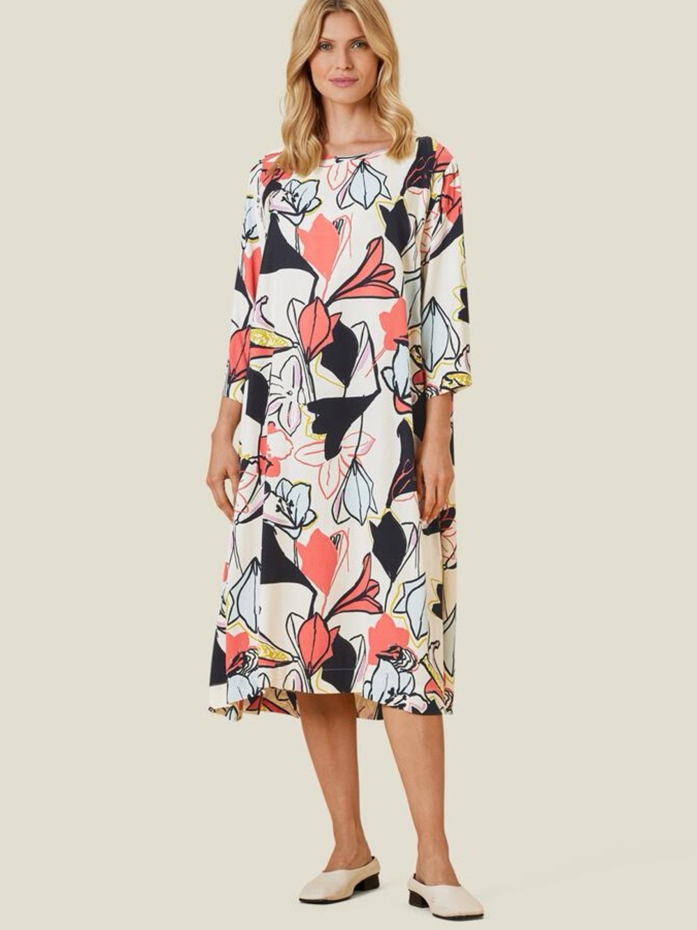 Masai • Nabia Floral Midi Dress